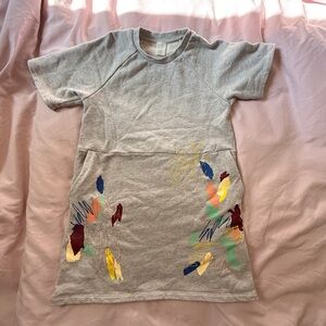 Cos kids Gray Kids Shirt with Colorful Accents